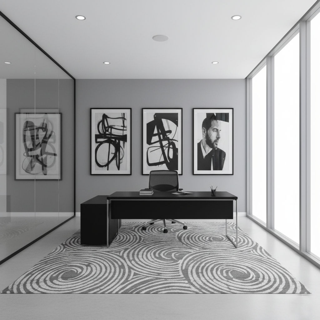 MODRA - Hand Tufted Pattern Carpet